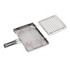 Camping Stove Toaster Foldable Portable Stable Structure Stainless Steel Outdoor
