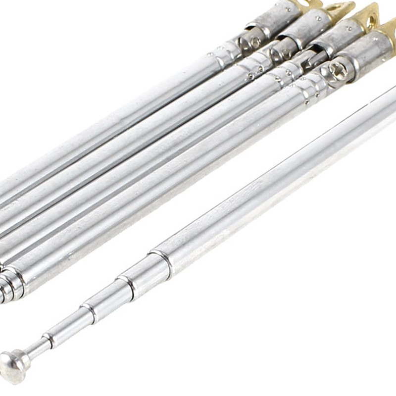 uxcell Universal Telescopic Telescoping Antenna, 180 Degree 11cm-32cm Length 5