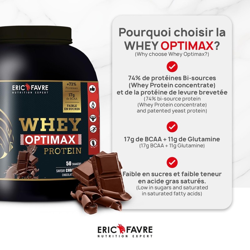 Whey Optimax Protein Powder for Muscle Building Regeneration with Naturally