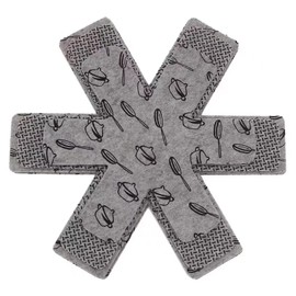 BOYAN Pot and Pan Protectors, Set of 12 and 3 Different Size, Cookware Protector Set/Felt Pots and Pans Divider Separator Pads Anti-Slip to Avoid Scratching or Marring When Stacking