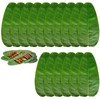 16-Pack 15 * 8inch Artificial Banana Leaf Table Runners,Banana Leaves
