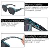 Face Shadow Women's Polarised Over Sunglasses for Glasses Wearers, UV