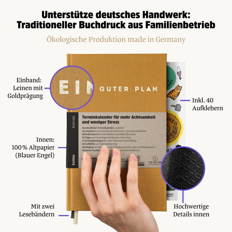 A good plan timeless | holistic undated diary for more