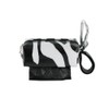 Doggie Walk Bags Square Duffel Print Bag, Zebra