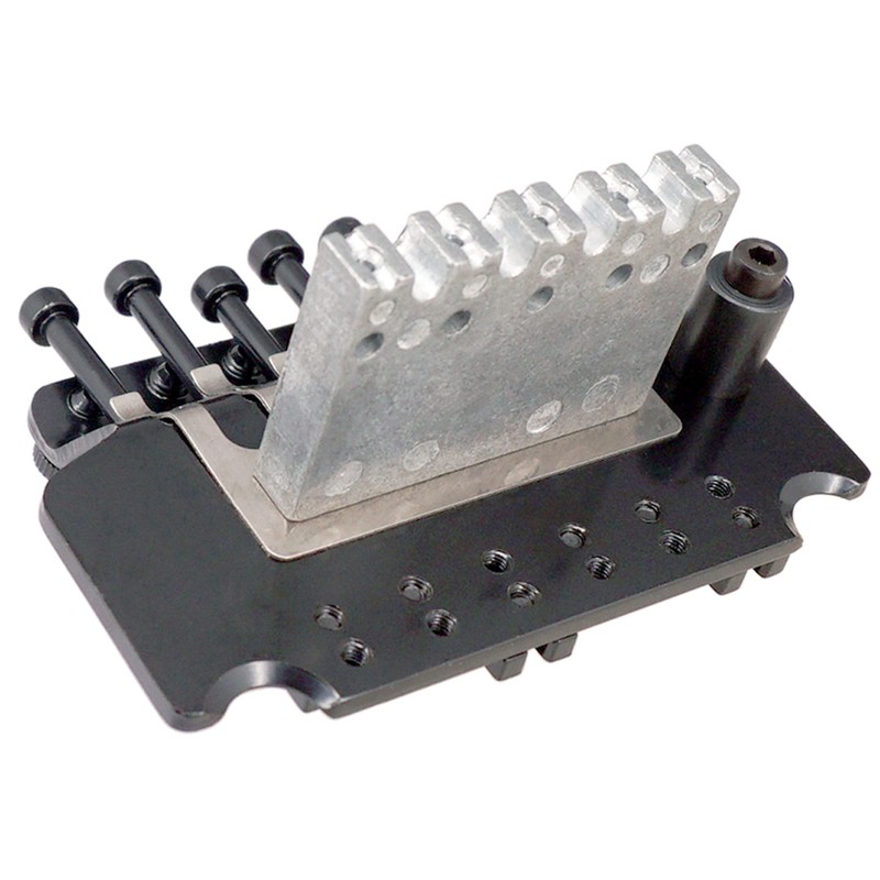 6 String Double Roll Tailpiece Saddle Tremolo Bridge System for