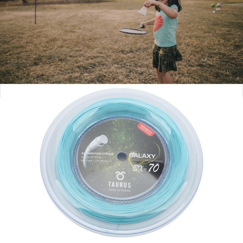 POWERTI BX70 Badminton Rackets String High Elastic Nylon Badminton Racquet
