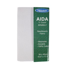Aida 11 Count Sparkly 39x45cm