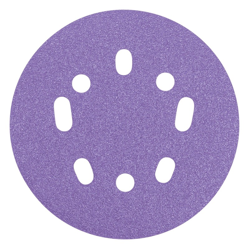 Trend Zirconium 125mm Random Orbit 80 Grit Abrasive Sanding Discs,