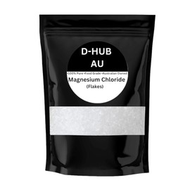 (200g) Organic Magnesium Chloride flakes food grade purest and are naturally harvested from a pristine lake high in the remote Tibetan Plateau | 100% Pure Natural Magnesium chloride flakes for cooking, topical & bath salts USP geade (Hexahydrate MCI2.6H2