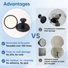 Heavy Duty Suction Cup Hooks for Shower, Removable Towel Hooks