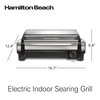 Hamilton Beach Electric Indoor Searing Grill with Adjustable Temperature Control