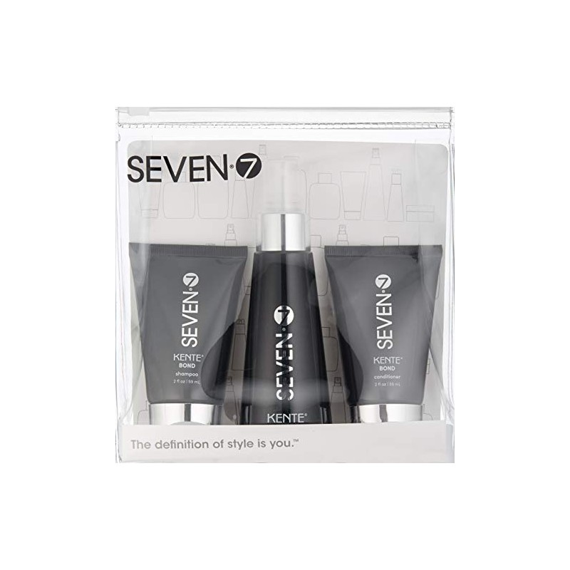 SEVEN Set de viaje con champú y acondicionador Bond, 2