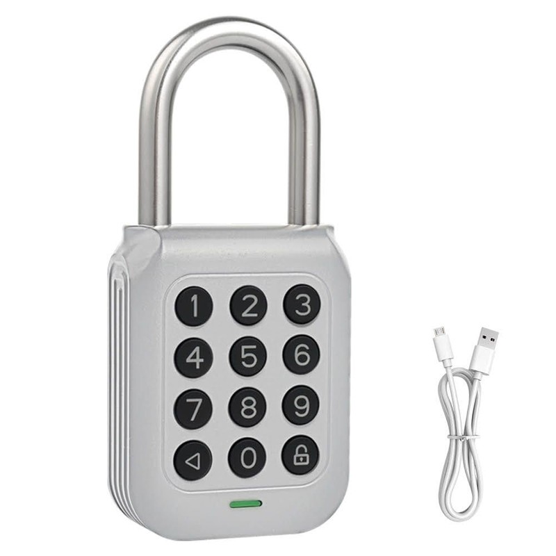 Bouware Smart Padlock Alpha1 Heavy-Duty Electronic Padlock Combination Weatherproof Digital