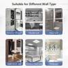 Wall Mount Paper Towel Dispenser Multifold Hand Towel Tissue Holder