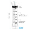 HXC HXC 300ml Plastic Reusable Large Syringe with Catheter, Sterile,