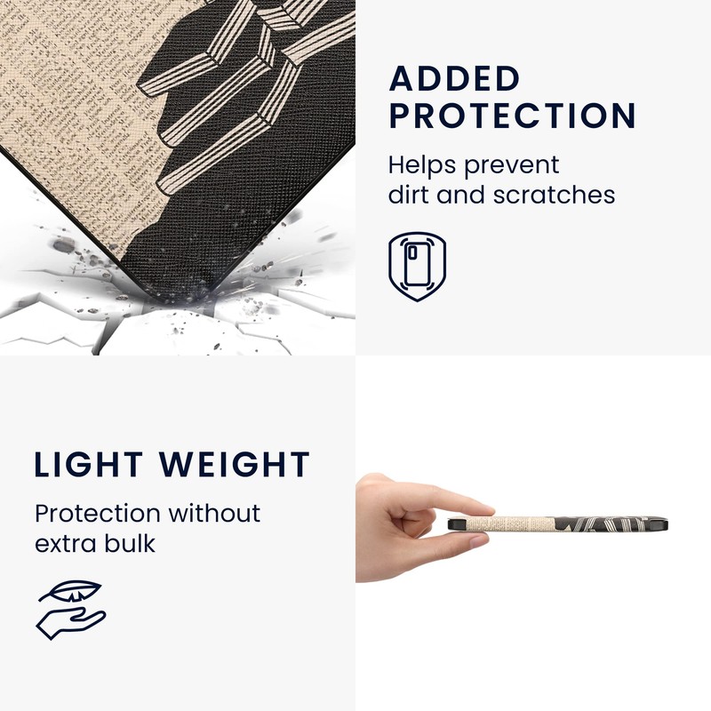 kwmobile Flip Case Compatible with Tolino Epos 3 Case -