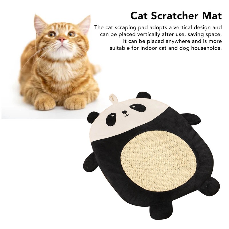 Natural Sisal Cat Scratching Board Horizontal Cat Floor Scratching Pad