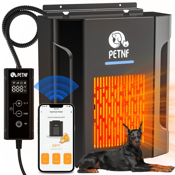 Dog House Heater – 45℉ to 113℉ Thermostat Controlled Pet