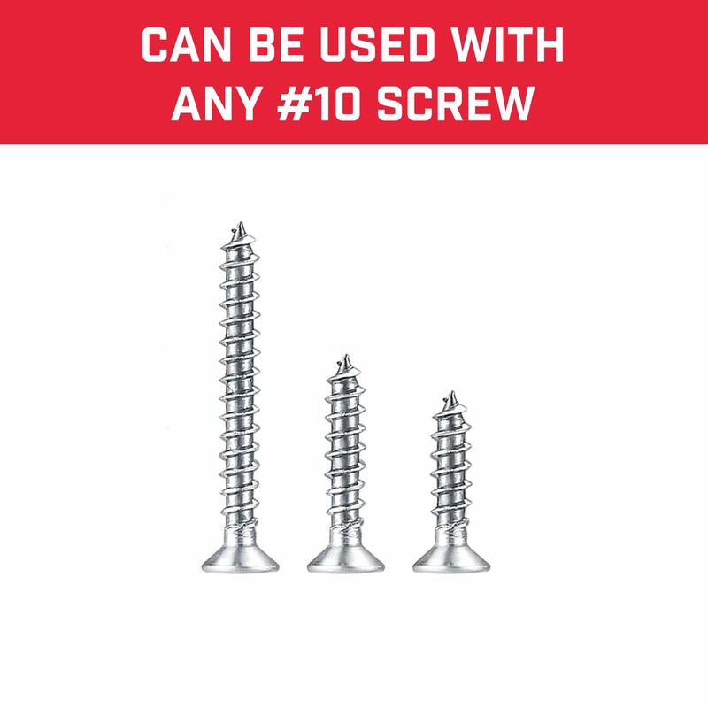 Bullfix Mirror/Picture Hanging Kit - Heavy Duty Drywall Anchors for