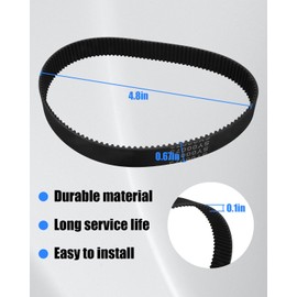 Air Compressor Drive Belts Fit for Ridgid 6-Gallon Pancake, Air Compressor Belt Replace OF60150HA OF60150HB OF60150HBT