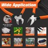 LEONTOOL Diagonal Pliers for Flush Cut Plastics, 45° & 90°