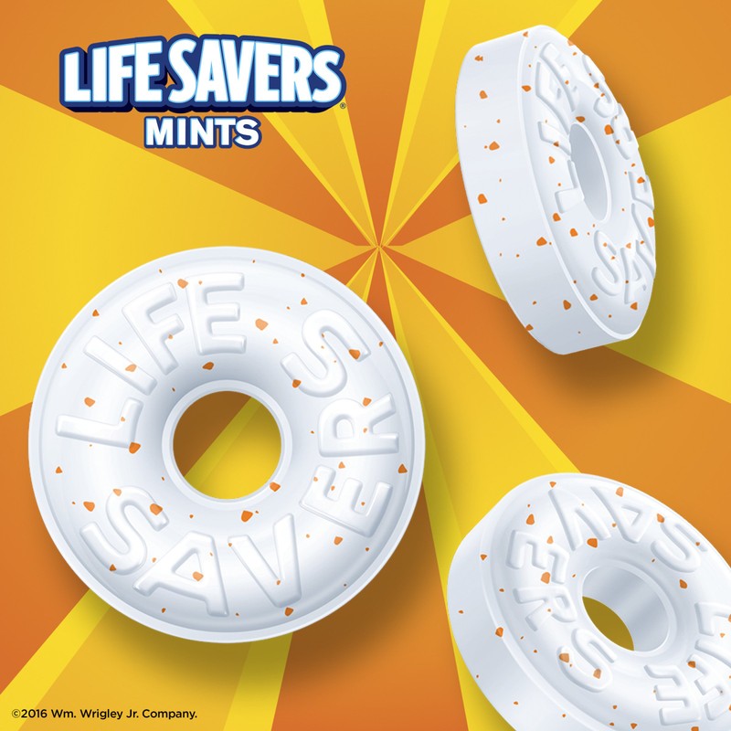 LifeSavers Orange Mints Candy Bag, 13 oz