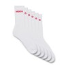 HUGO Men's Short Socks, White100