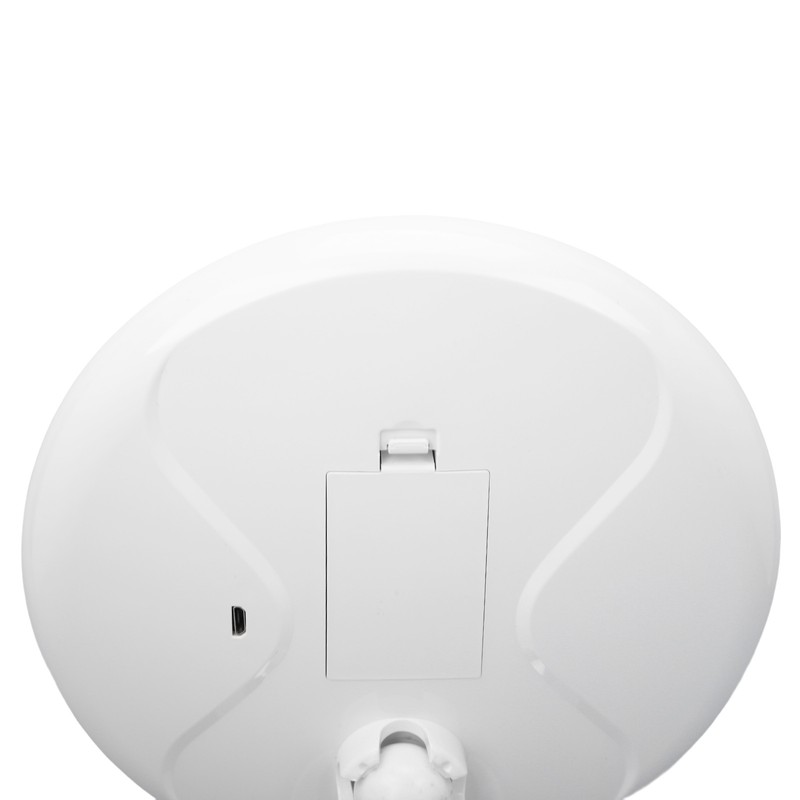 Suction Cup Makeup Mirror 10x with 3 Light Colors Battery