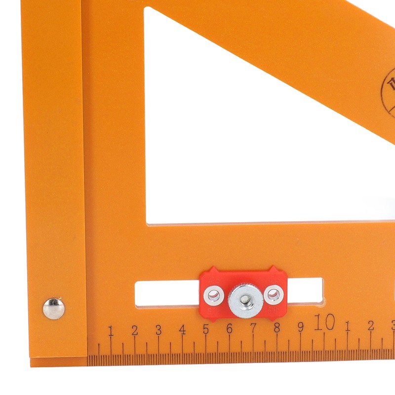 Rafter Square 2 in 1 High Accuracy 220x380mm Mechanical Angle