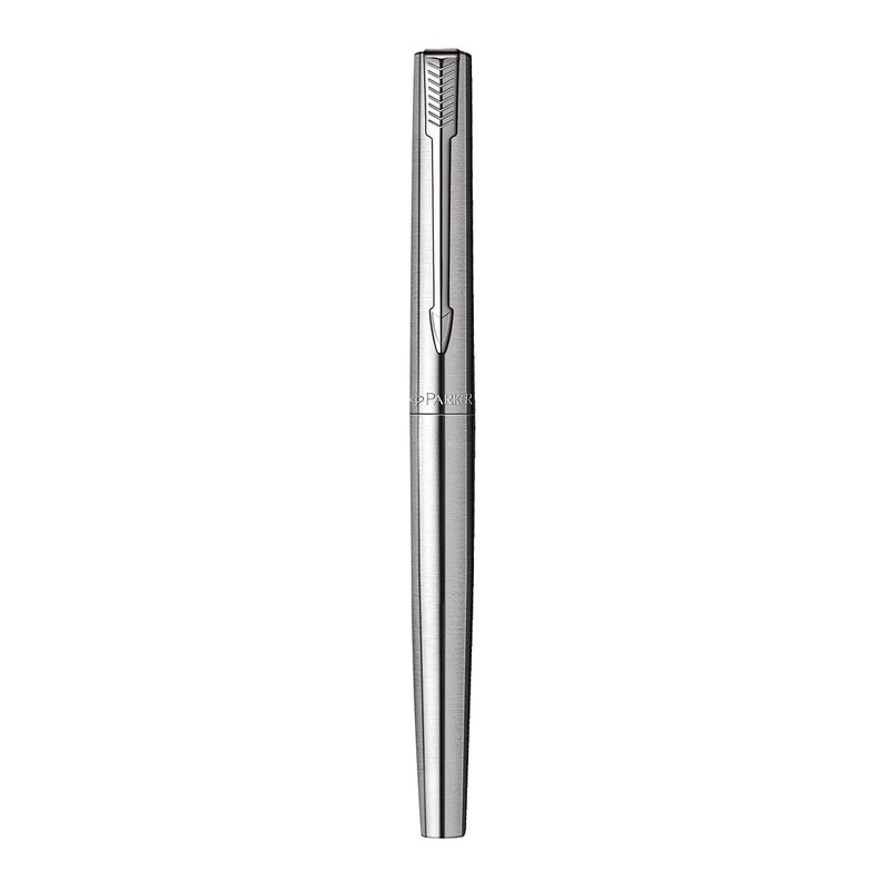 Parker Jotter Stainless Steel Chrome Trim Fountain Pen Medium Nib