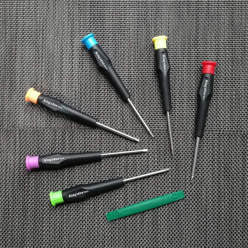 Fixinus Full Triangle Head Screwdriver Set For Electronic Toys, 7-Piece