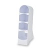 Isetou Bottle Stand (Vertical) White