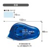 Kokuyo Tape Glue Dot Liner Long 50 Body, Width 0.4