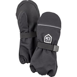 Havaiana Hestra Children's Wool Terry Mitt, Black, XXS