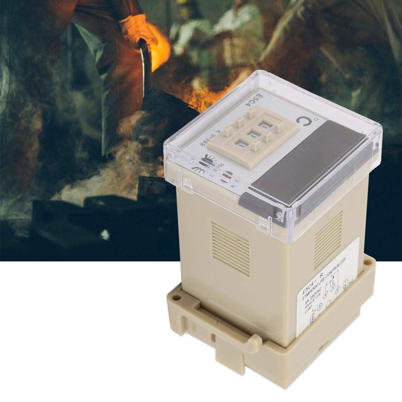 Temperature Controller, E5C4-R Digital Temp Controller Thermostat Switch 0~800℃ with