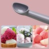 Heavy Duty Durable Ice Cream Scoop,Nonstick Anti-Freeze Plastic Spoon,Professional Icecream