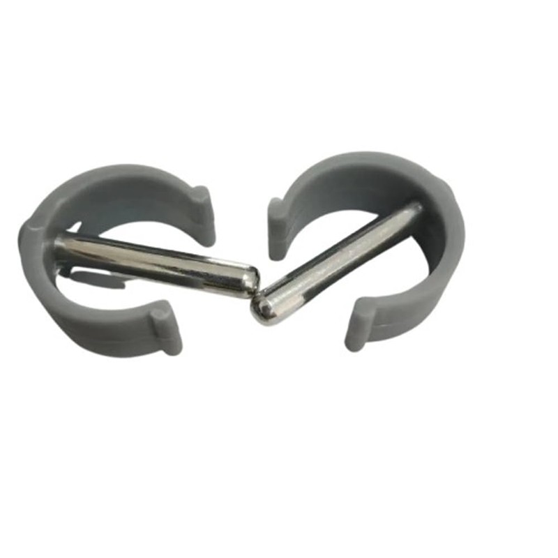 DraCra 6 Pack Toilet Safety Rail Locking Clips Replacement Pin