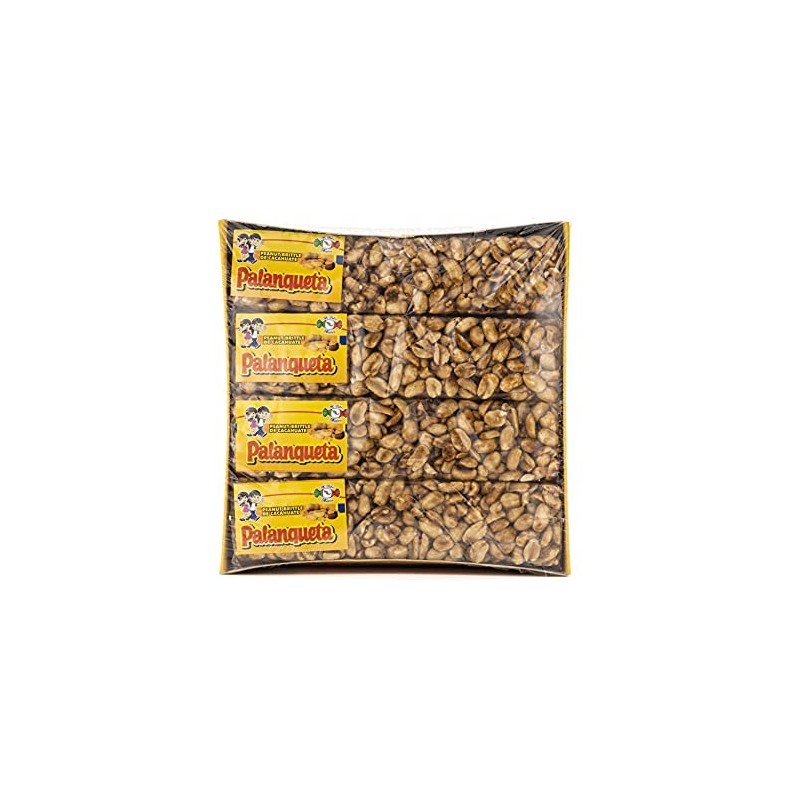MDM PALANQUETA PEANUT BRITTLE BAR 4.6OZ 12CT TRAY CACAHUATE