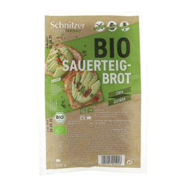 Schnitzer GLUTENFREE Bio Sauerteigbrot mit Chia & Quinoa (1 x 500 gr)
