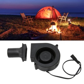 DIY Blower Fan, 97x97x33mm, 12V 2.7A, 4500RPM Variable Speed, Ball Bearing Cooling Fan for Gaming and Amplifier, US Plug