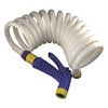 Marpac New Marine Boat Coiled Washdown Hose with Nozzle 1/2