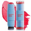 Gala Camille Glimmer Gram Brush (03 Red Roller), Cheek Cream,