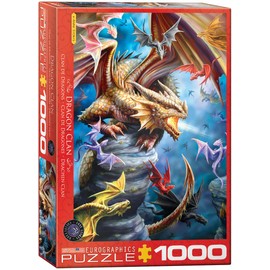 EuroGraphics Dragon Clan by Ann Stokes 1000-Piece Puzzle