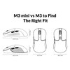 Keychron M3 Mini Wireless Optical Mouse, Bluetooth 5.1/2.4 GHz/Wired Gaming