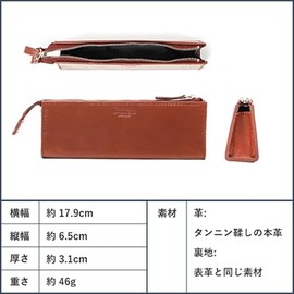 Boosters Pen Case, Genuine Leather, Students, Working Persons, Boosters, Genuine Leather, Large Capacity, Stylish, Triangle Standing, Popular, gray