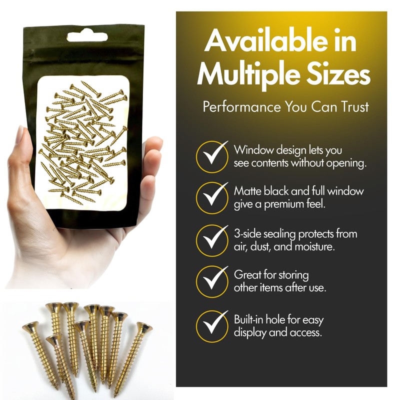 4 x 50mm - Self Tapping - Yellow Zinc Multi