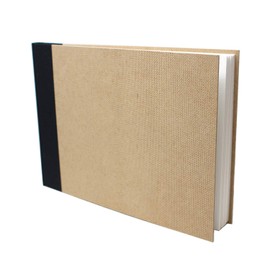 Artway Enviro Recycled Hardback A4 Sketchbook - Landscape - 92 Sides (46 Sheets) of 170gsm Recycled Cartridge Paper