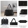 U+U Duffle Bag with Shoe Compartment for Travel Lightweight Gym