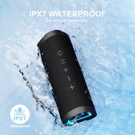 Vanzon Bluetooth Speakers, V40 Portable Wireless Speaker V5.0 with 24W Loud Stereo Sound, 24H Playtime, TWS & IPX7 Waterproof, Suitable for Travel, Home and Outdoors