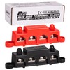 Spurtar 12V Bus Bar 12V Power Distribution Block with 4X